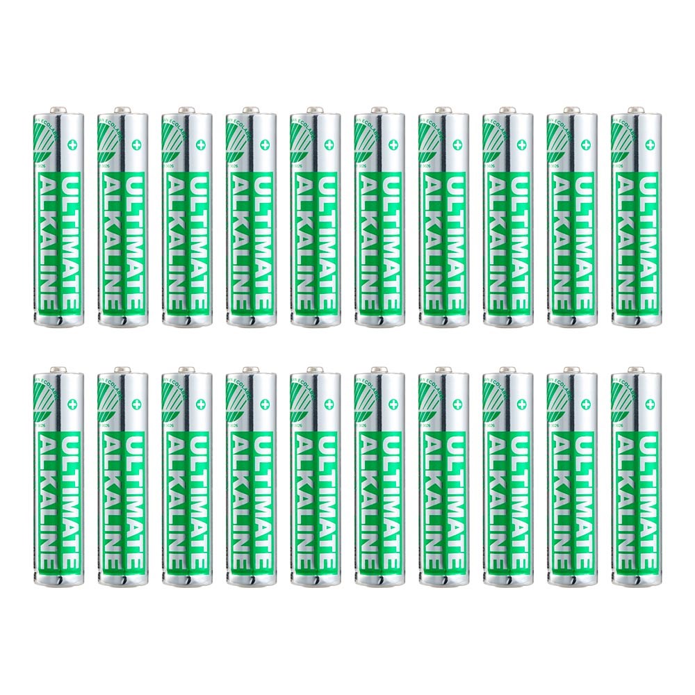 Deltaco Ultimate Alkaline 20 x AAA Batterier