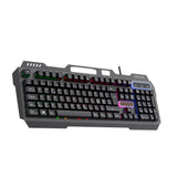 Deltaco DK130 Spilltastatur med RGB-Belysning – Nordisk Layout – Svart