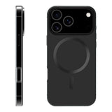X2O iPhone 17 Pro Mag Metal Deksel - MagSafe Kompatibel - Svart