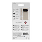 X2O iPhone 17 Pro Mag Metal Deksel - MagSafe Kompatibel - Beige / Gull