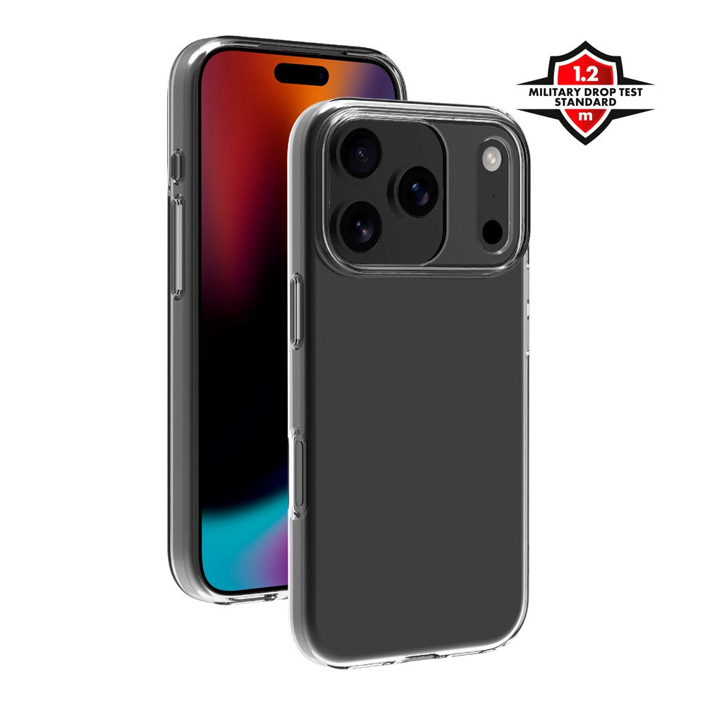 X2O iPhone 17 Pro Super Slim Deksel - Gjennomsiktig