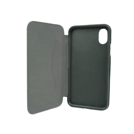 iPhone X / Xs TCF - The Case Factory - Wallet Case Tech Deksel med Lommebok  Grå