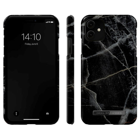 iDeal Of Sweden iPhone 11 Fashion Deksel Black Thunder Marble