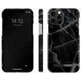 iDeal Of Sweden iPhone 12 / 12 Pro Fashion Deksel Black Thunder Marble