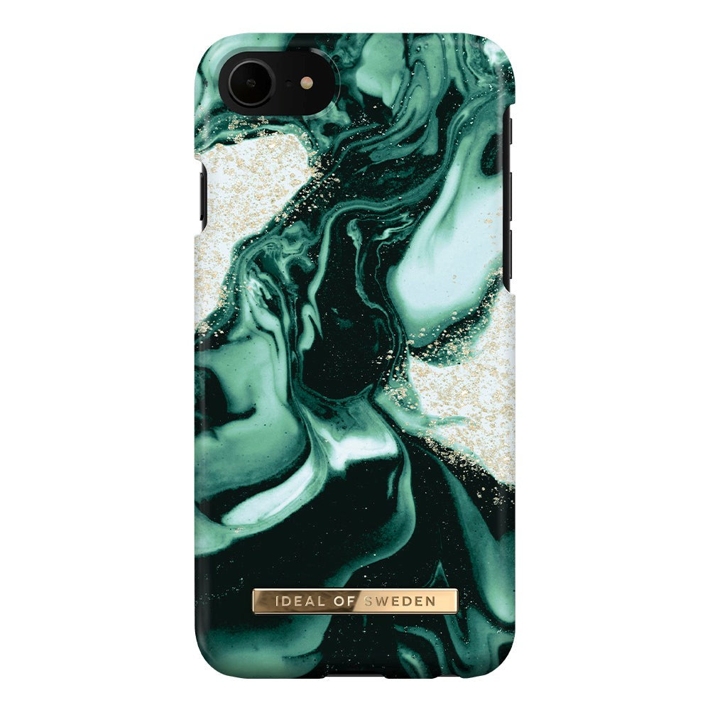 iDeal Of Sweden iPhone SE (2022 / 2020) / 8 / 7 Fashion Deksel Golden Olive Marble