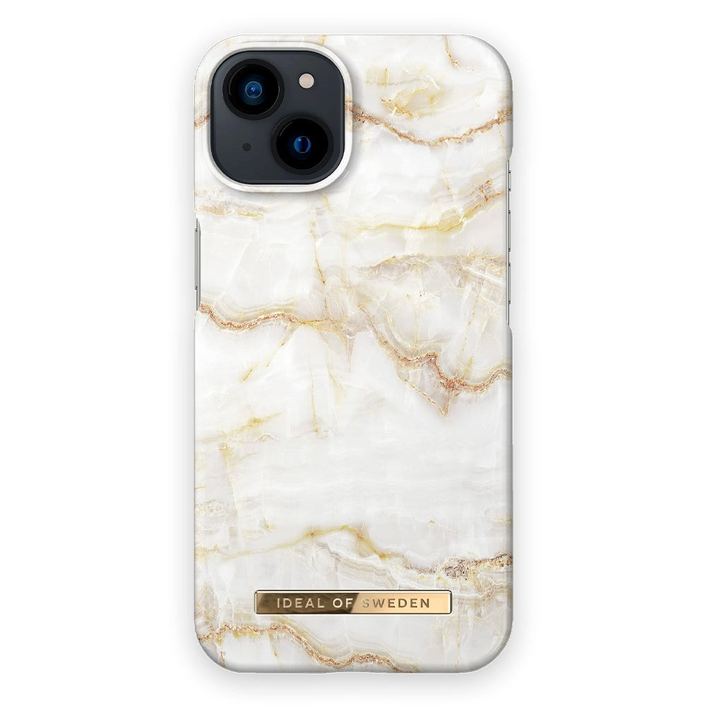 iDeal of Sweden iPhone 13 Mini Fashion Deksel Golden Pearl Marble