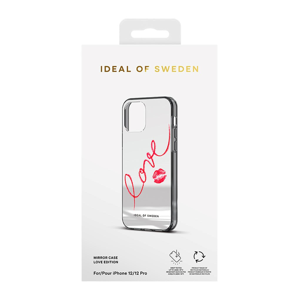 iPhone 12 Pro / 12 iDeal Of Sweden Mirror Deksel - Love Edition