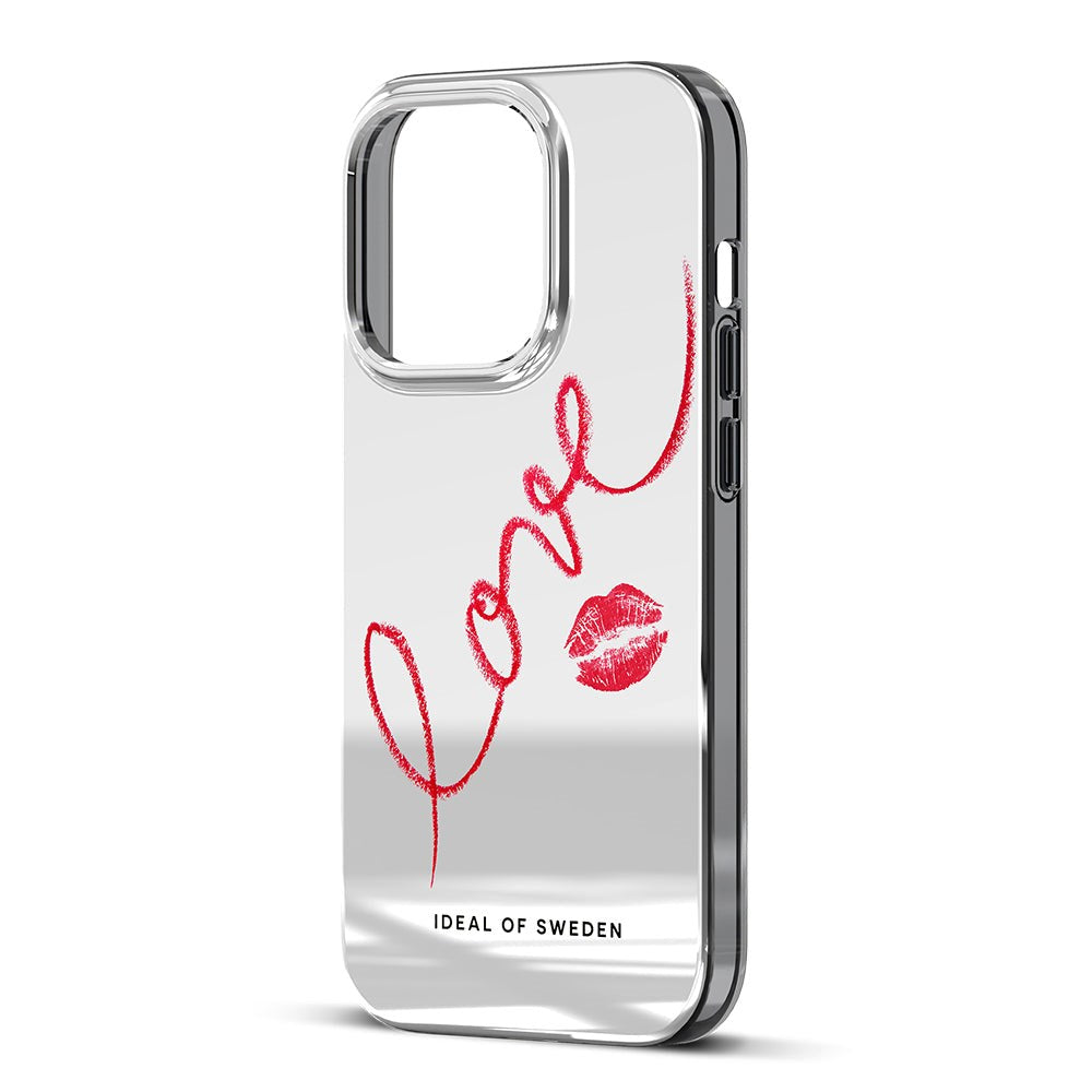 iPhone 14 Pro iDeal Of Sweden Mirror Deksel - Love Edition