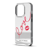 iPhone 14 Pro iDeal Of Sweden Mirror Deksel - Love Edition