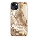 iDeal Of Sweden iPhone 14 Plus Fashion Deksel - Golden Sand Marble