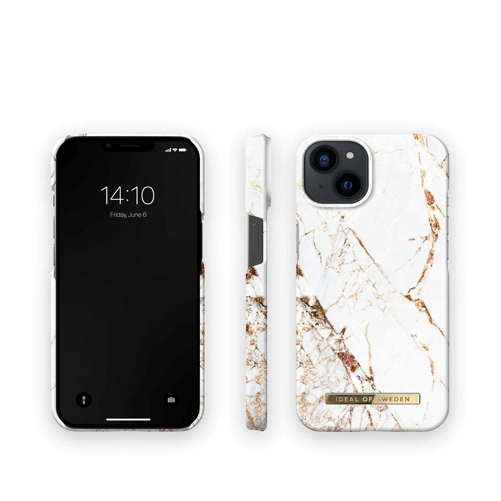 iDeal Of Sweden iPhone 16e / 14 / 13 Fashion Deksel - MagSafe Kompatibel - Carrara Gold