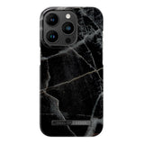 iDeal Of Sweden iPhone 14 Pro Fashion Deksel - MagSafe-Kompatibel - Black Thunder Marble