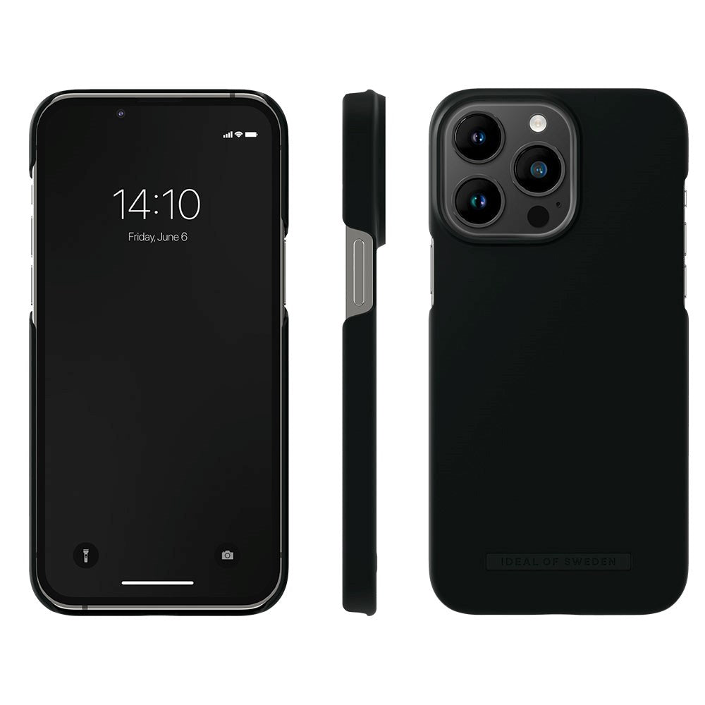 iDeal Of Sweden iPhone 14 Pro Max Fashion Deksel Seamless - MagSafe Kompatibel - Coal Black