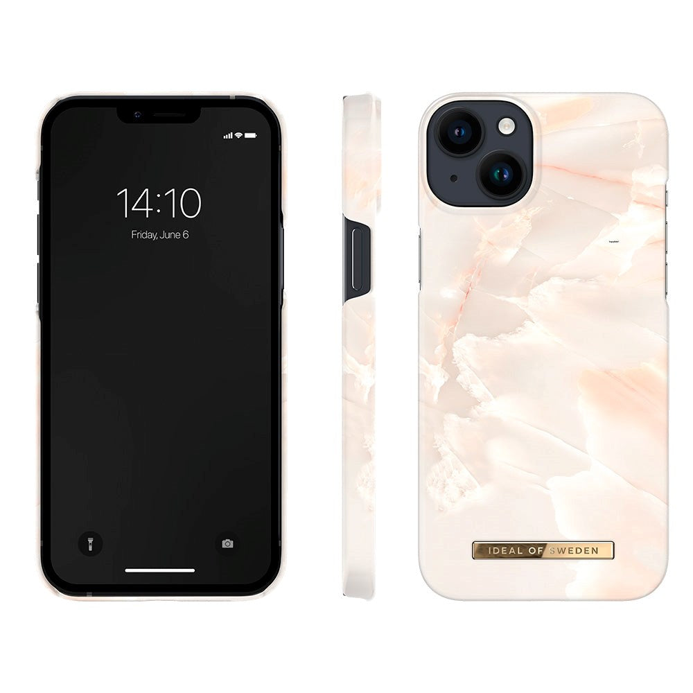 iDeal Of Sweden iPhone 14 Plus Fashion Deksel - Rose Pearl Marble