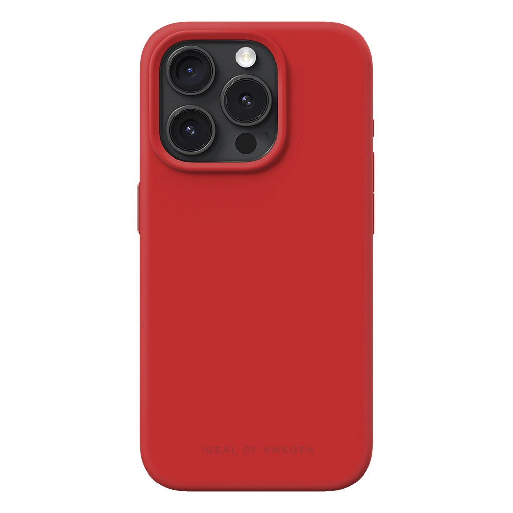 iDeal Of Sweden iPhone 15 Pro Silikon Deksel - Red