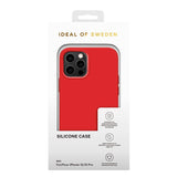 iDeal Of Sweden iPhone 12 / 12 Pro Silikon Deksel - Red