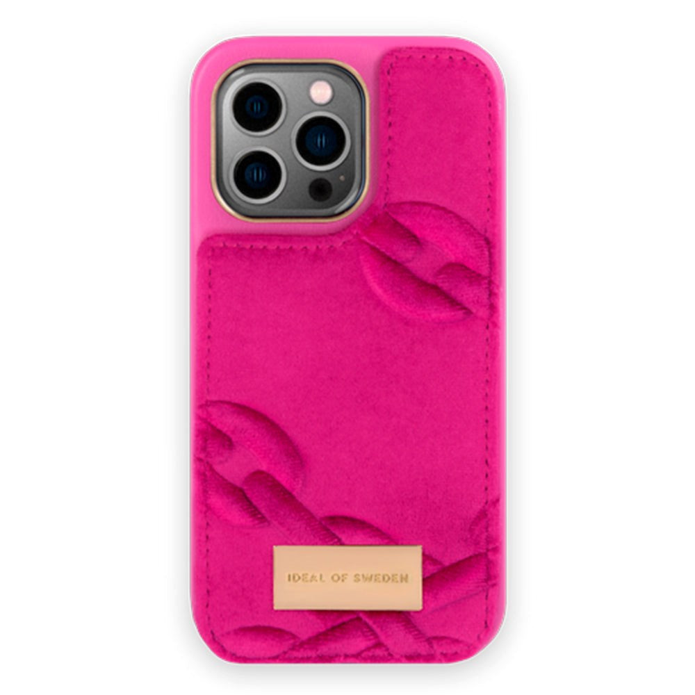 iDeal Of Sweden iPhone 13 Pro Fashion Deksel Atelier - Velour Hyper Pink