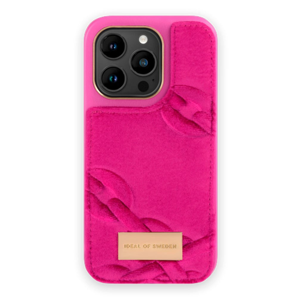 iDeal Of Sweden iPhone 14 Pro Fashion Deksel Atelier - Velour Hyper Pink (DEMO)