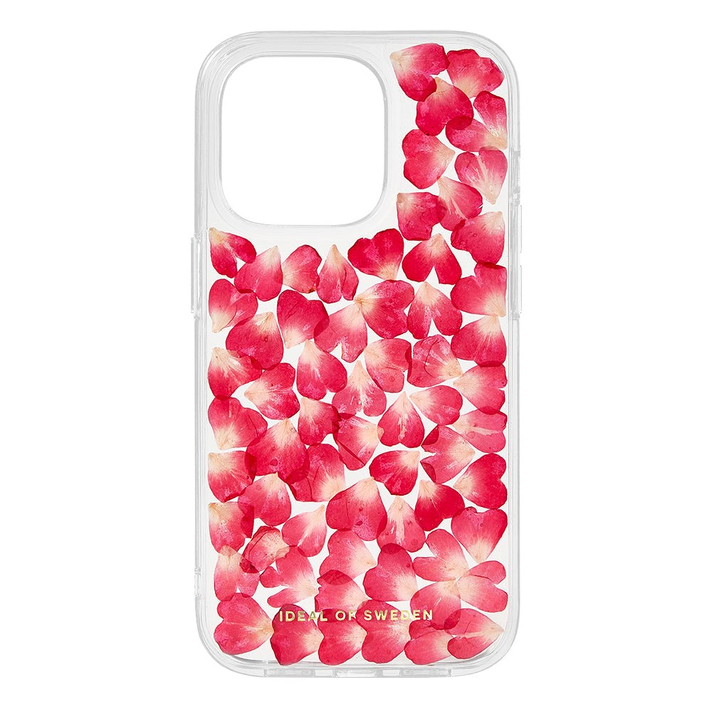 iPhone 14 Pro iDeal Of Sweden Clear Deksel - Red Roses