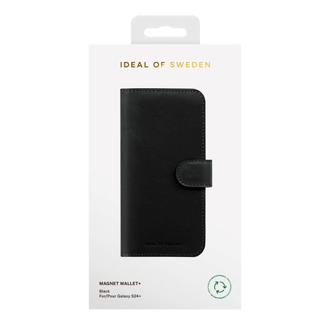 iDeal Of Sweden Samsung Galaxy S24+ (Plus) Magnet Wallet+ Deksel - Svart