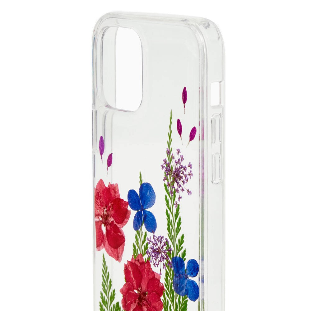 iPhone 12 / 12 Pro iDeal Of Sweden Clear Deksel - Autumn Bloom