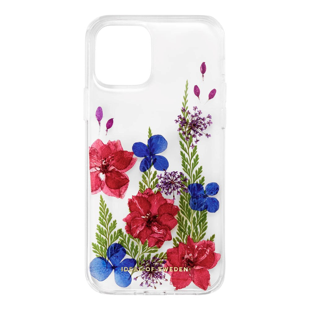 iPhone 12 / 12 Pro iDeal Of Sweden Clear Deksel - Autumn Bloom