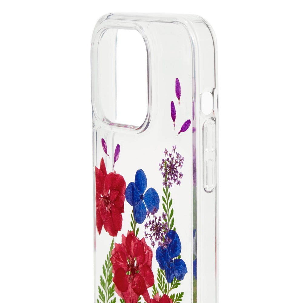 iPhone 15 Pro iDeal Of Sweden Clear Deksel - Autumn Bloom