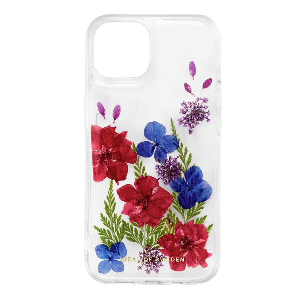 iPhone 14 / 13 iDeal Of Sweden Clear Deksel - Autumn Bloom