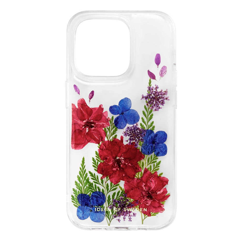 iPhone 14 Pro iDeal Of Sweden Clear Deksel - Autumn Bloom