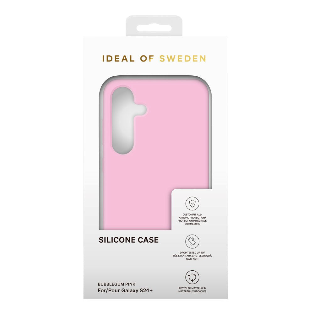 Samsung Galaxy S24+ (Plus) iDeal Of Sweden Silikon Deksel - Bubblegum Pink