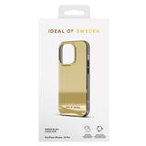 iPhone 14 Pro iDeal Of Sweden Mirror Deksel - Mirror Gold