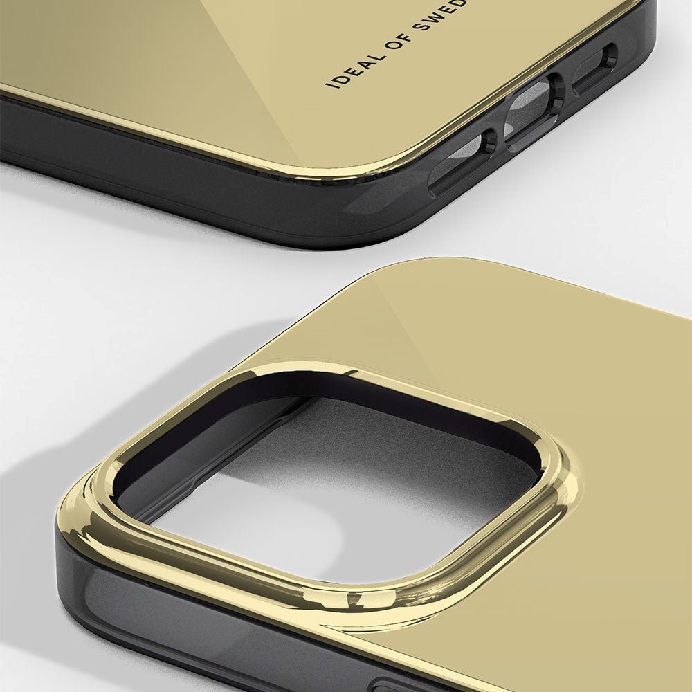 iPhone 14 Pro iDeal Of Sweden Mirror Deksel - Mirror Gold