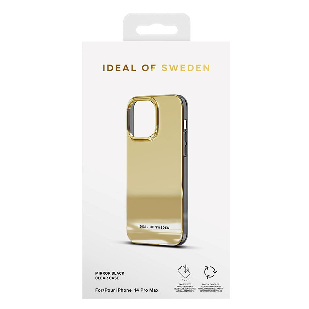 iPhone 14 Pro Max iDeal Of Sweden Mirror Deksel - Mirror Gold