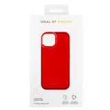 iPhone 15 iDeal Of Sweden Clear Deksel - Radiant Red