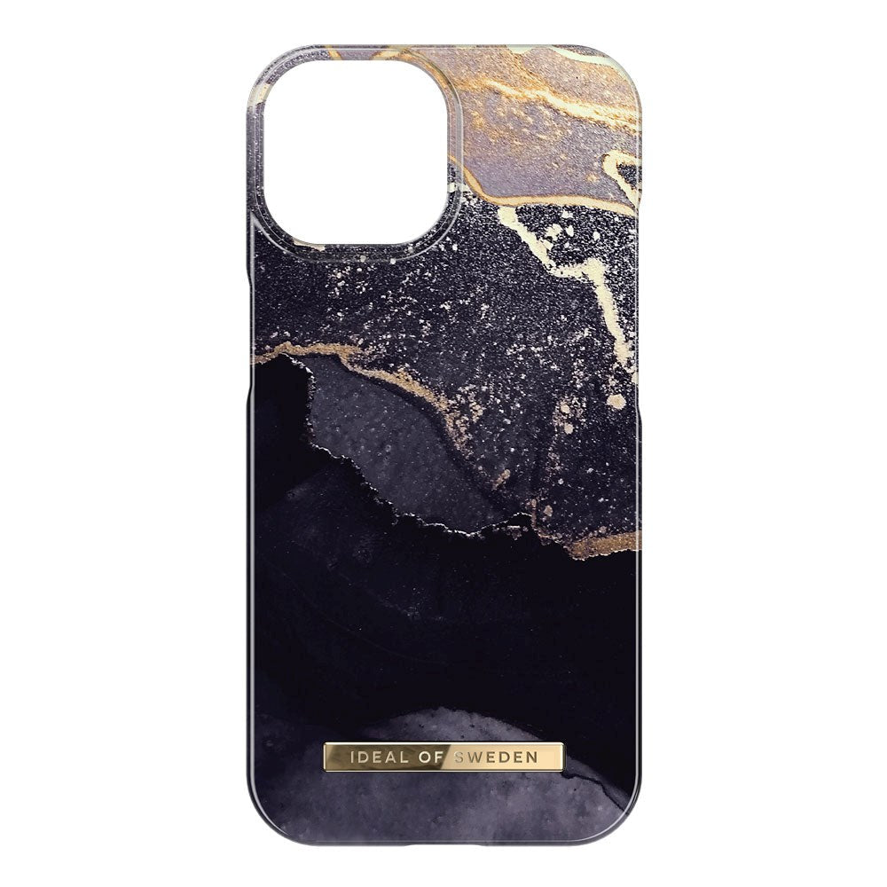 iDeal Of Sweden iPhone 15 Fashion Deksel - MagSafe-Kompatibel - Golden Twilight Marble