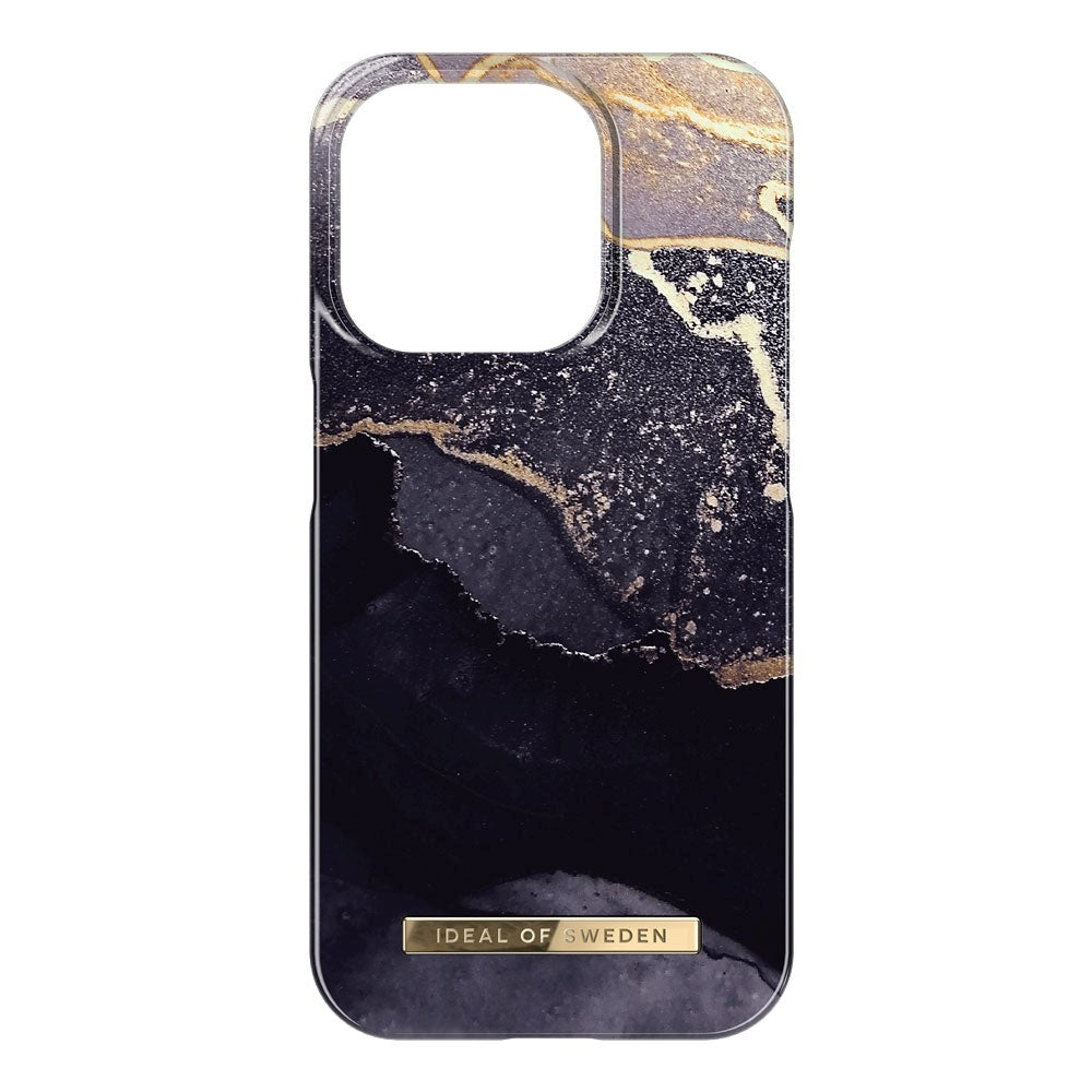 iDeal Of Sweden iPhone 15 Pro Fashion Deksel - MagSafe-Kompatibel - Golden Twilight Marble