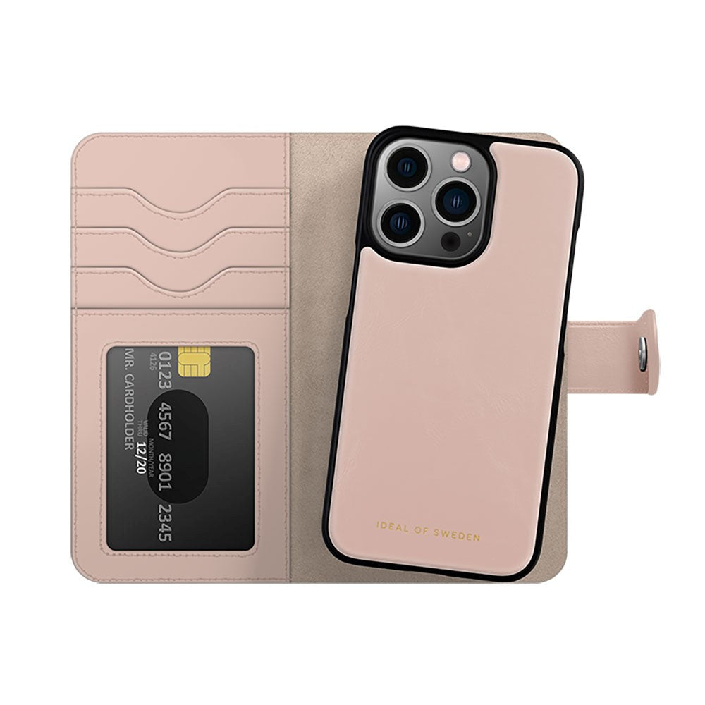 iDeal Of Sweden iPhone 14 Pro Magnet Wallet+ Deksel - Pink