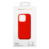 iPhone 14 Pro Ideal Of Sweden Clear Deksel - Radiant Red