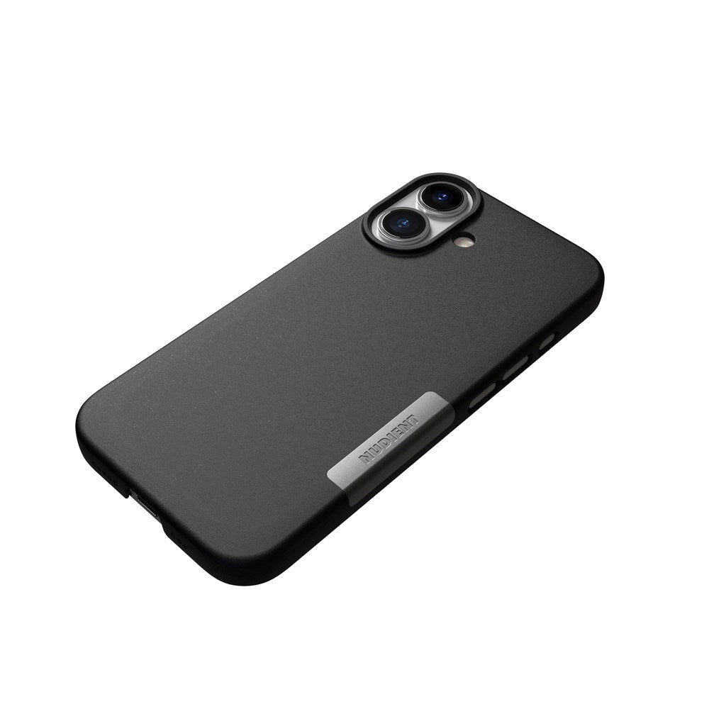 Nudient Thin Case iPhone 17 Deksel - MagSafe Kompatibel - Ink Black