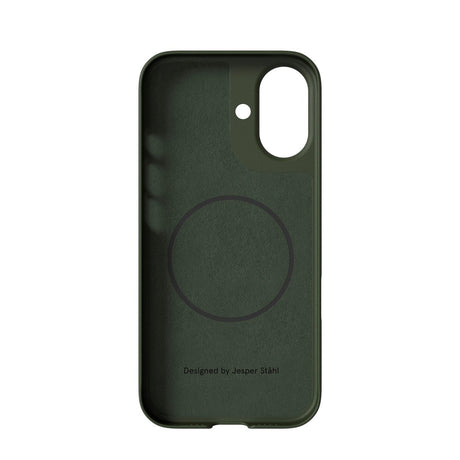 Nudient Thin Case iPhone 17 Deksel - MagSafe Kompatibel - Pine Green