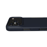 Nudient Thin Case iPhone 17 Pro Deksel - MagSafe Kompatibel - Midwinter Blue