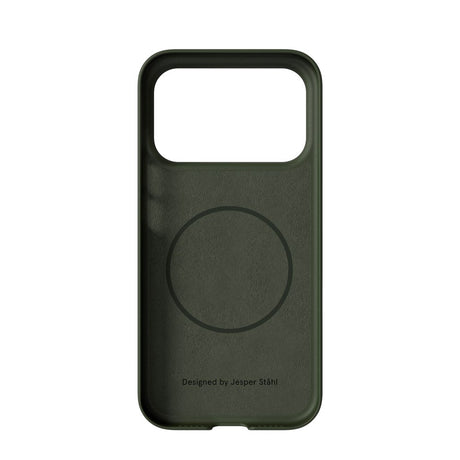 Nudient Thin Case iPhone 17 Pro Deksel - MagSafe Kompatibel - Pine Green
