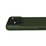 Nudient Thin Case iPhone 17 Pro Deksel - MagSafe Kompatibel - Pine Green