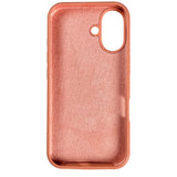 Nudient iPhone 16 Base Silicone Deksel - Peach Orange