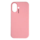 Nudient iPhone 16 Base Silicone Deksel - Baby Pink