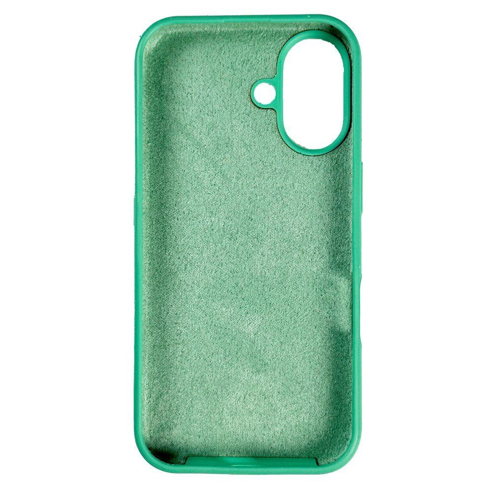 Nudient iPhone 16 Base Silicone Deksel - Mint Green