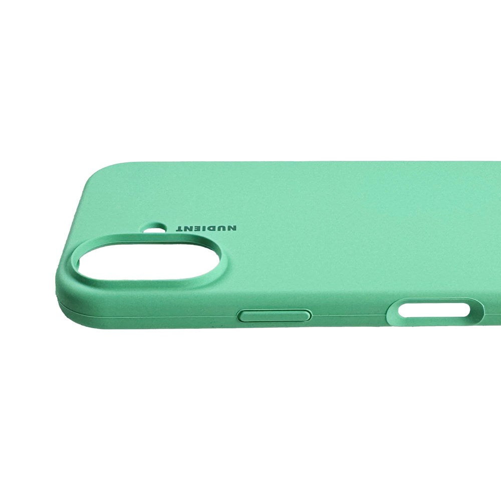 Nudient iPhone 16 Base Silicone Deksel - Mint Green