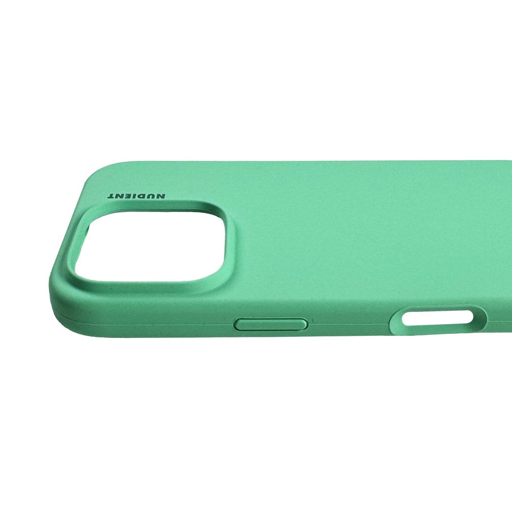 Nudient iPhone 16 Pro Base Silicone Deksel - Mint Green