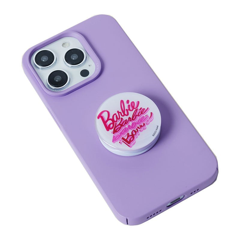 Nudient Sticker Mobile Grip Avtakbar m. Stativfunksjon - Barbie Mania