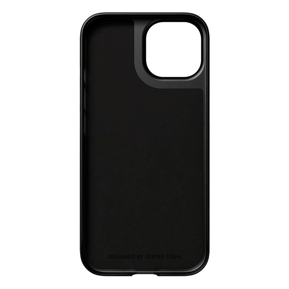 Nudient Thin Case iPhone 15 Deksel - MagSafe Kompatibel - Ink Black